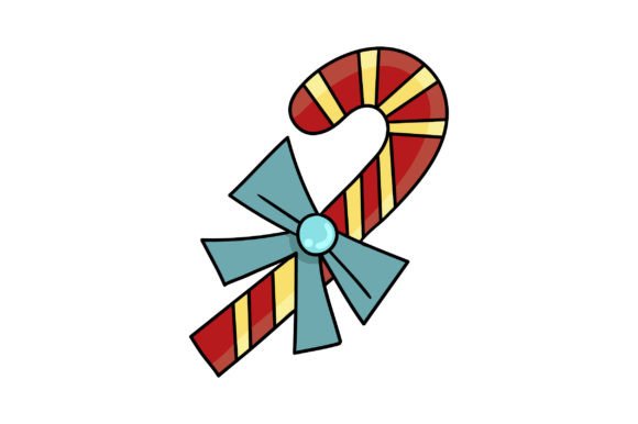 Candy Cane Christmas Celebration Illustrations