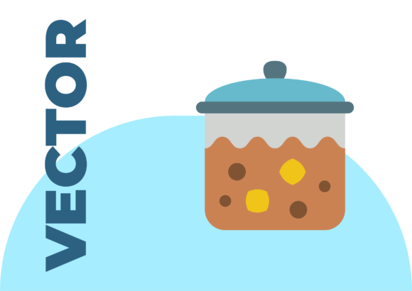 Christmas Food Cooking Pot: A Designer's Review of Festive Illustrations