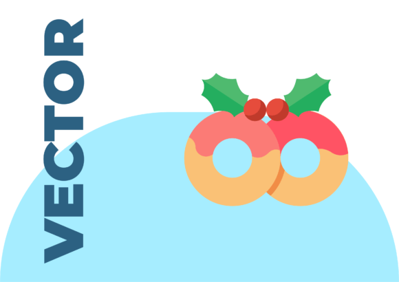 Christmas Food Donuts: A Designer's Review of Festive Illustrations