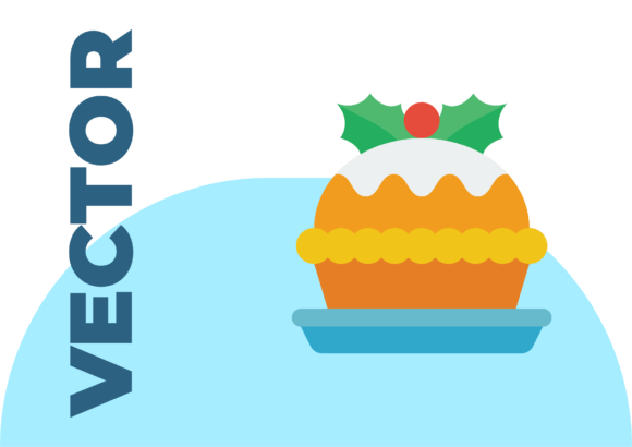 Christmas Food Pie: A Practical Review for Sellers of Illustrations