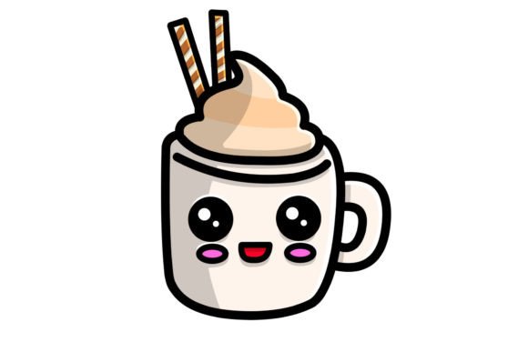 Christmas Ice Milk Vector Illustration for Branding and Design