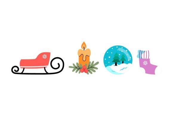 Christmas New Illustrations for Handmade Creations