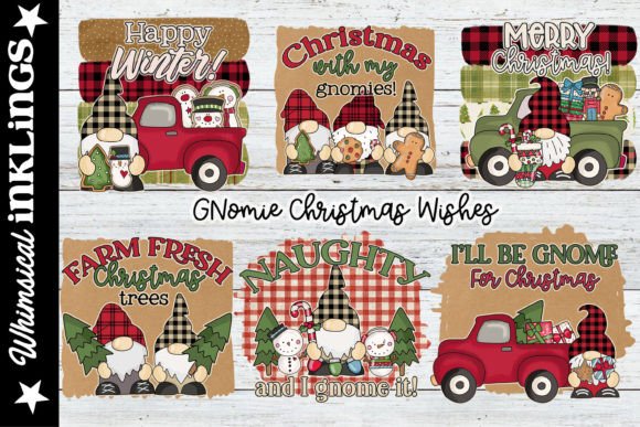 Gnomie Christmas Wishes Sublimation Set Review