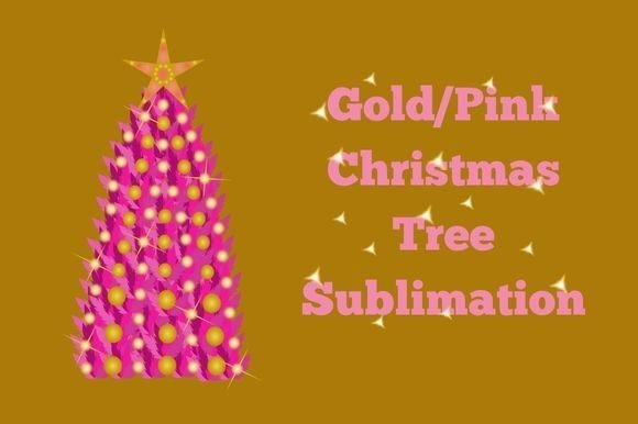 Gold Pink Christmas Tree Embroidery Design Review