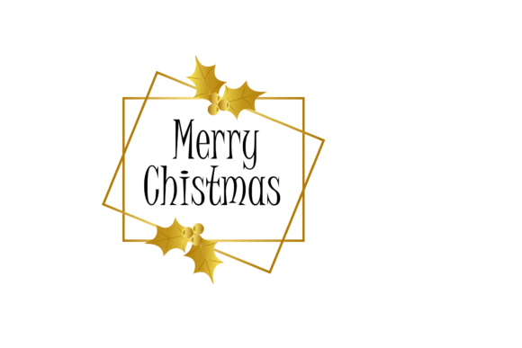 Merry Christmas Greeting Illustration Review