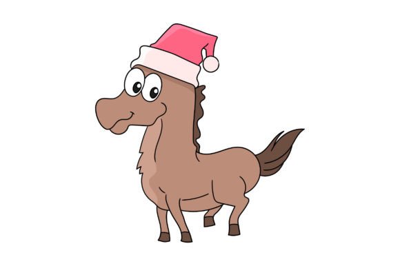 The Horse in the Christmas Hat Illustration Review